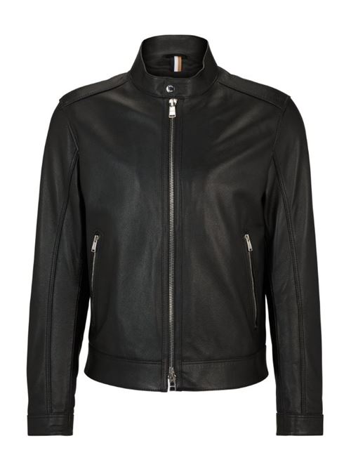 Hammered leather jacket BOSS | 50506353 MANSELL 10257647.001